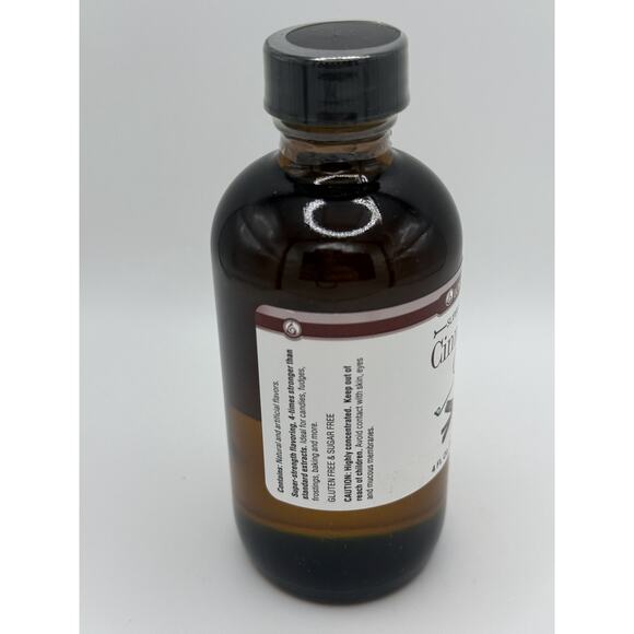 Food Grade Essence Extract Lorann Oils Super Strength Pure Cinnamon Oil 4 Oz - Picture 4 of 4